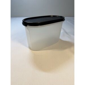 Tupperware Modular Mates Black Lid #2 Oval